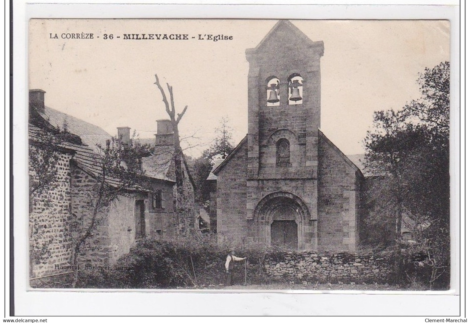 MILLEVACHE : L'eglise - Tres Bon Etat - Other & Unclassified