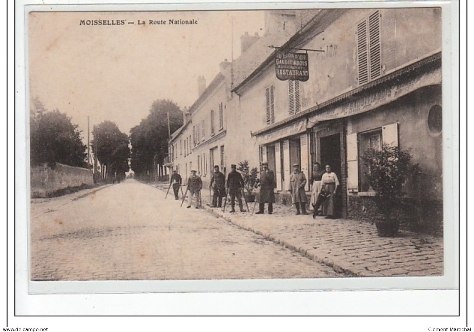 MOISSELLES - La Route Nationale - Très Bon état - Moisselles