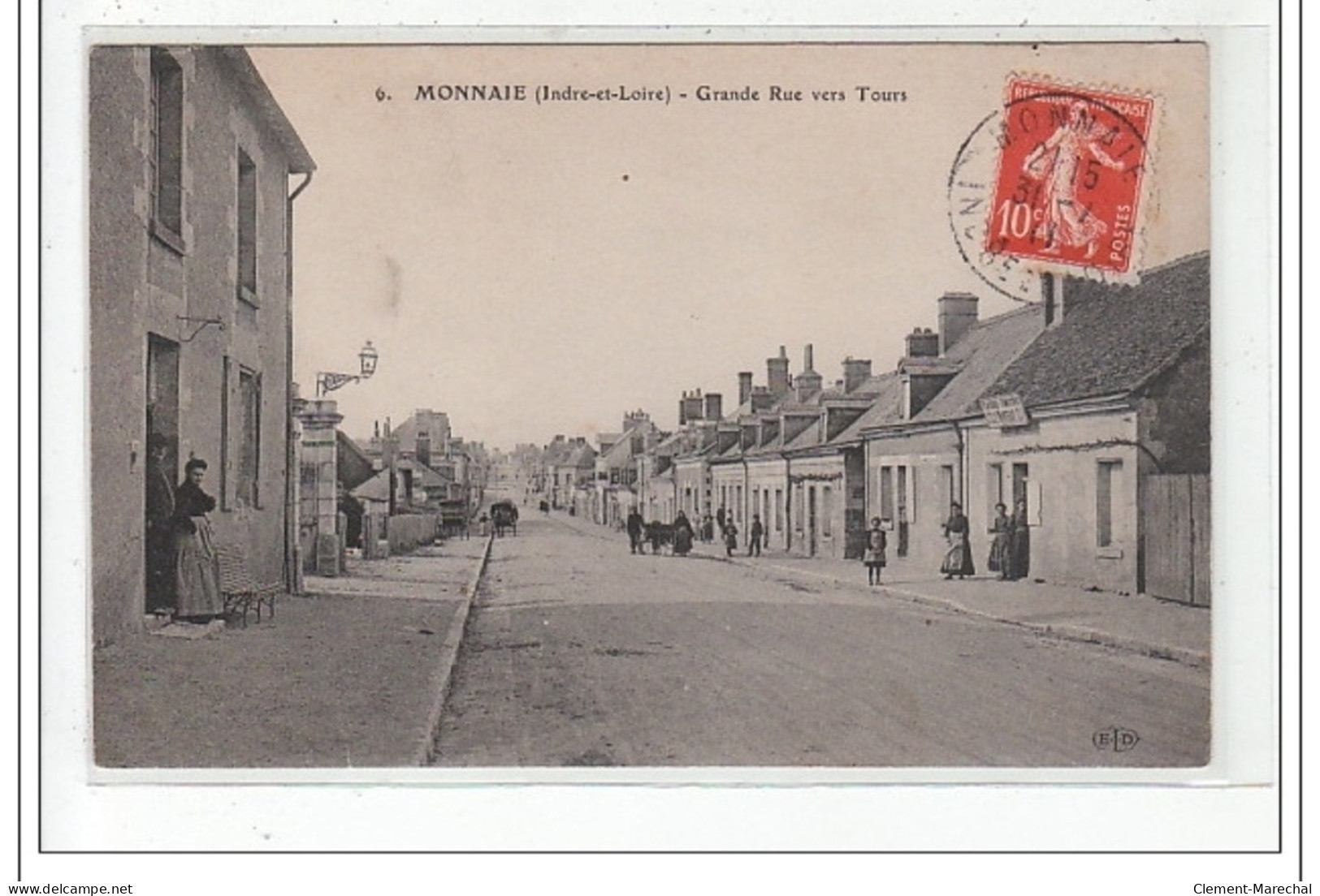 MONNAIE - Grande Rue Vers Tours - Tres Bon état - Monnaie