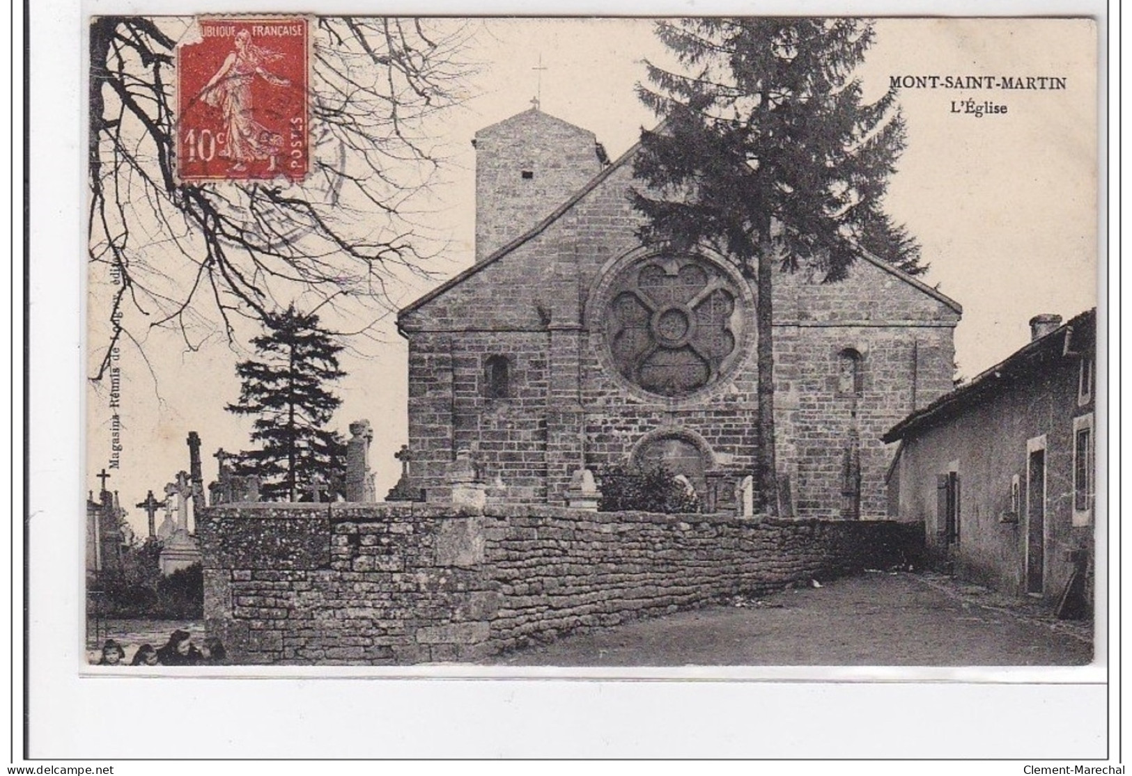 MONT-SAINT-MARTIN : L'eglise - Tres Bon Etat - Mont Saint Martin