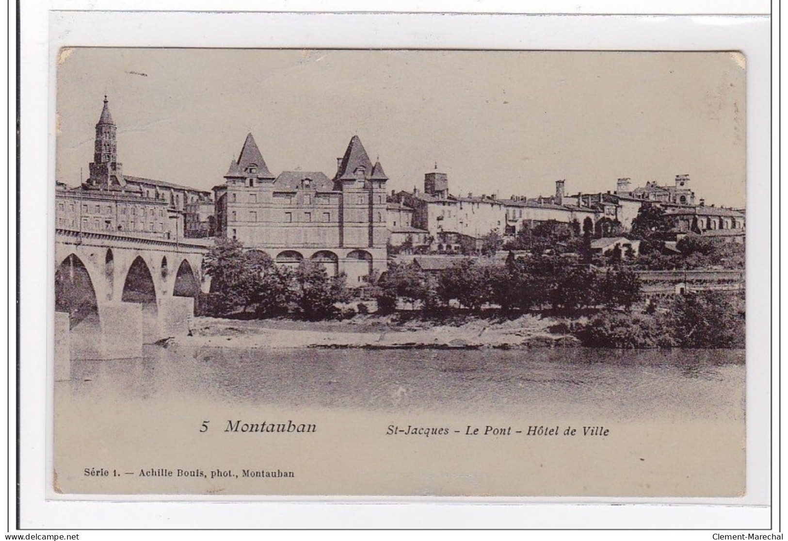 MONTAUBAN : St-jacques, Le Pont, Hotel De Ville - Tres Bon Etat - Montauban