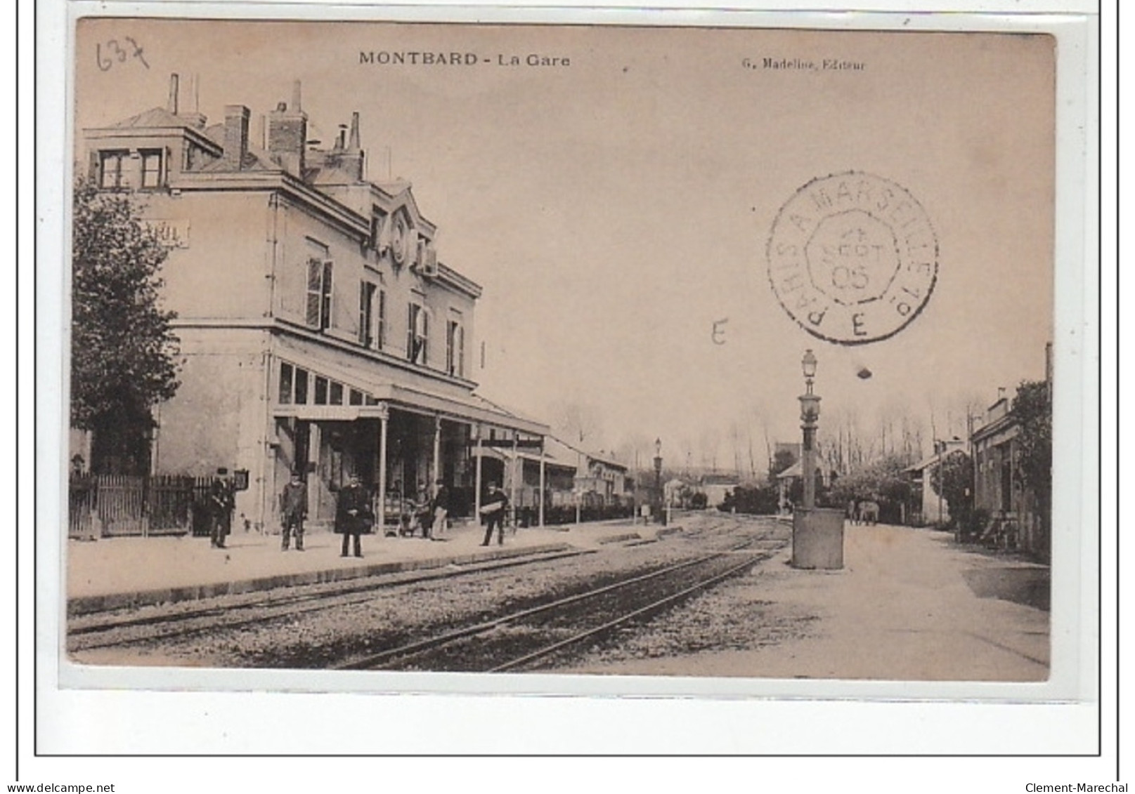 MONTBARD - La Gare - Très Bon état - Montbard