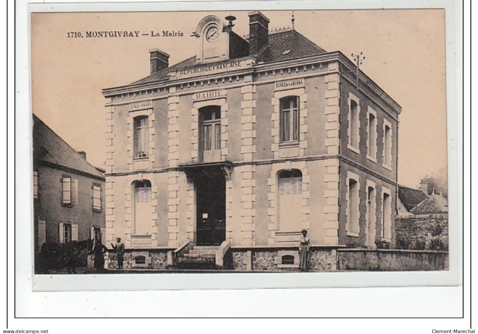 MONTGIVRAY - La Mairie - Très Bon état - Sonstige & Ohne Zuordnung