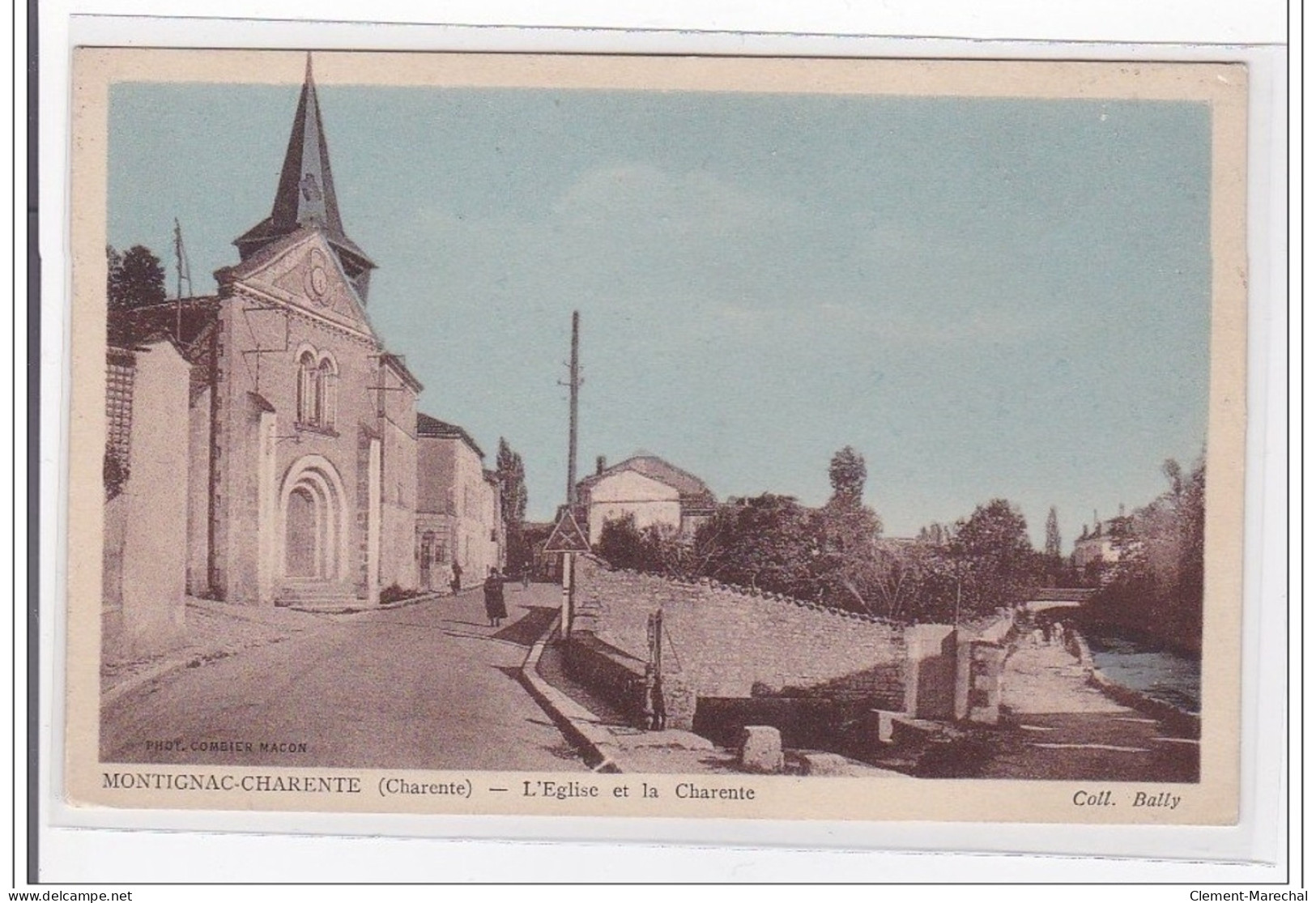 MONTIGNAC-CHARENTE : L'eglise Et La Charente - Tres Bon Etat - Other & Unclassified