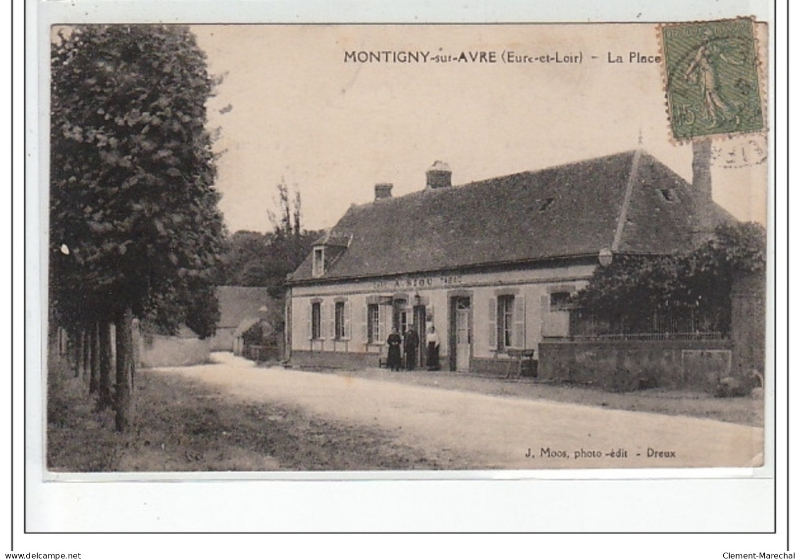MONTIGNY SUR AVRE - La Place - Très Bon état - Montigny-sur-Avre