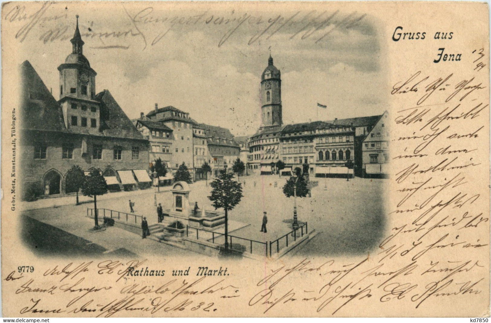 Jena, Rathaus Und Markt - Jena