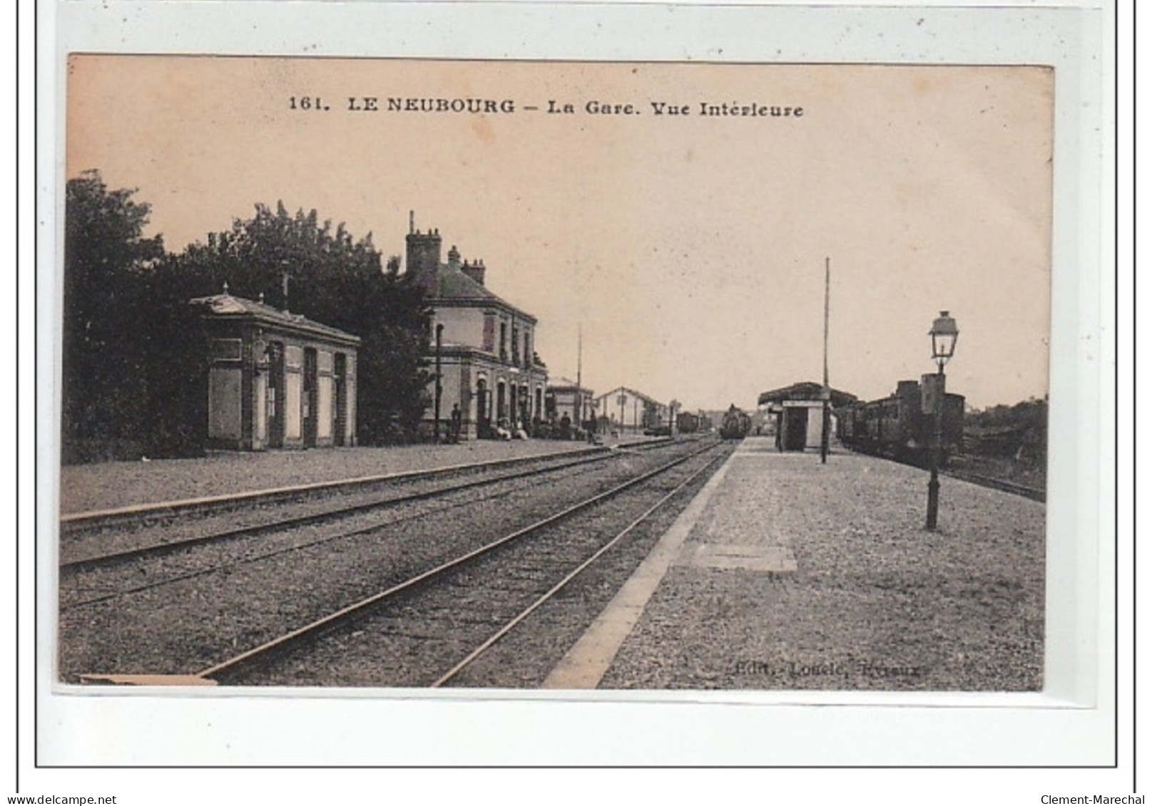 LE NEUBOURG - La Gare - Vue Intérieure - Très Bon état - Le Neubourg