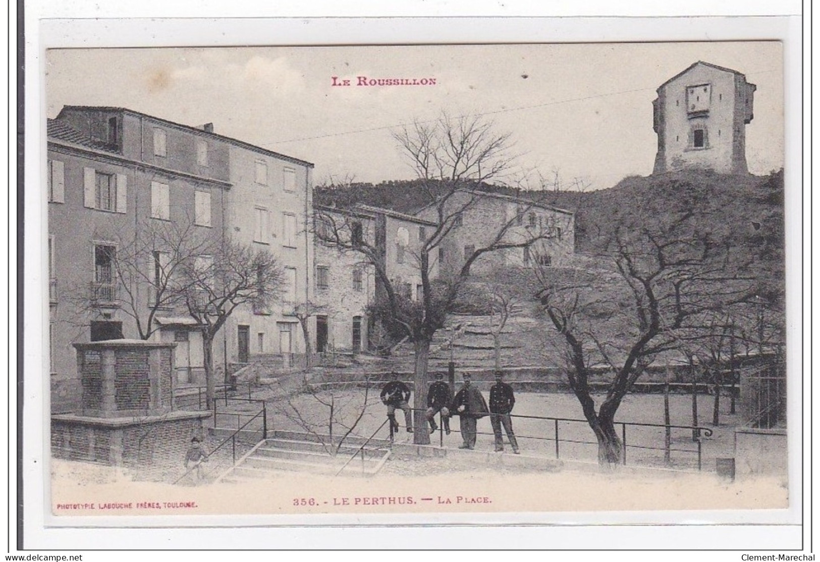 LE ROUSSILLON : La Place - Tres Bon Etat - Roussillon