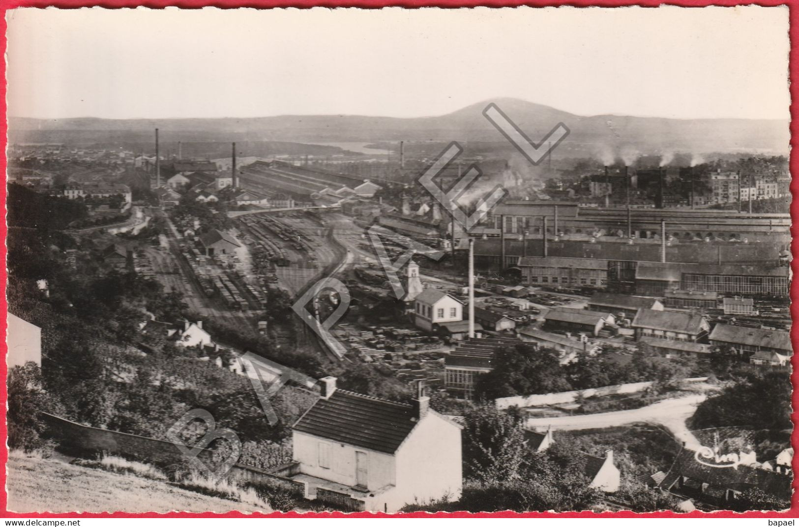 Le Creusot (71) - Vue Générale Des Usines Schneider (Côté Est) - Le Creusot