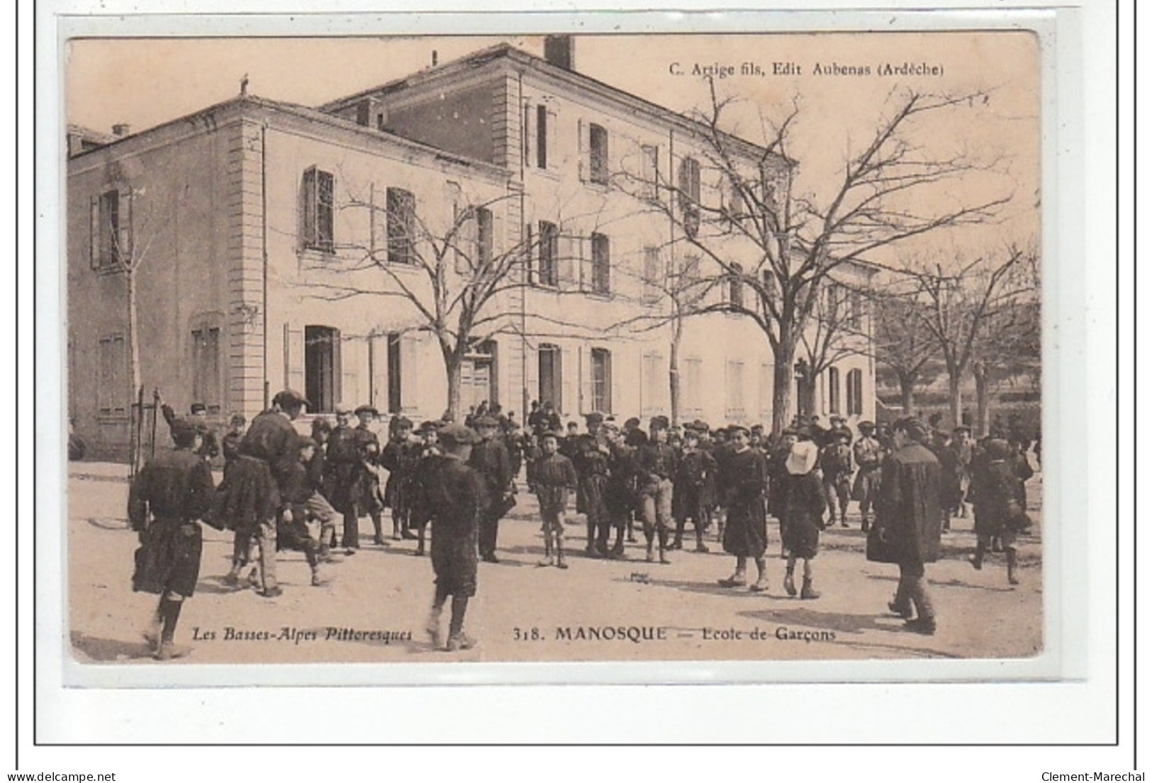 MANOSQUE - Ecole De Garçons - état - Manosque