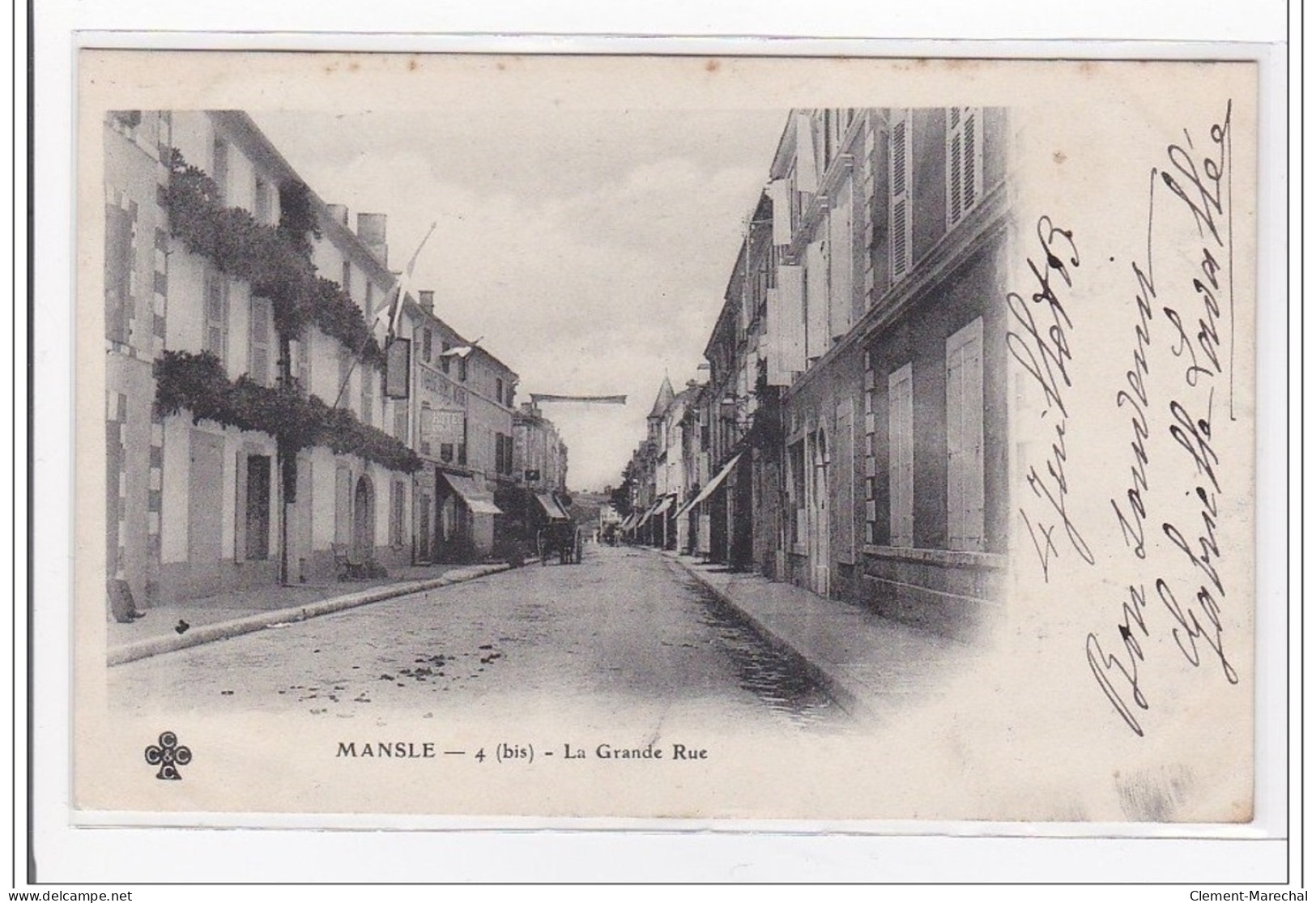 MANSLE : La Grande Rue - Tres Bon Etat - Mansle
