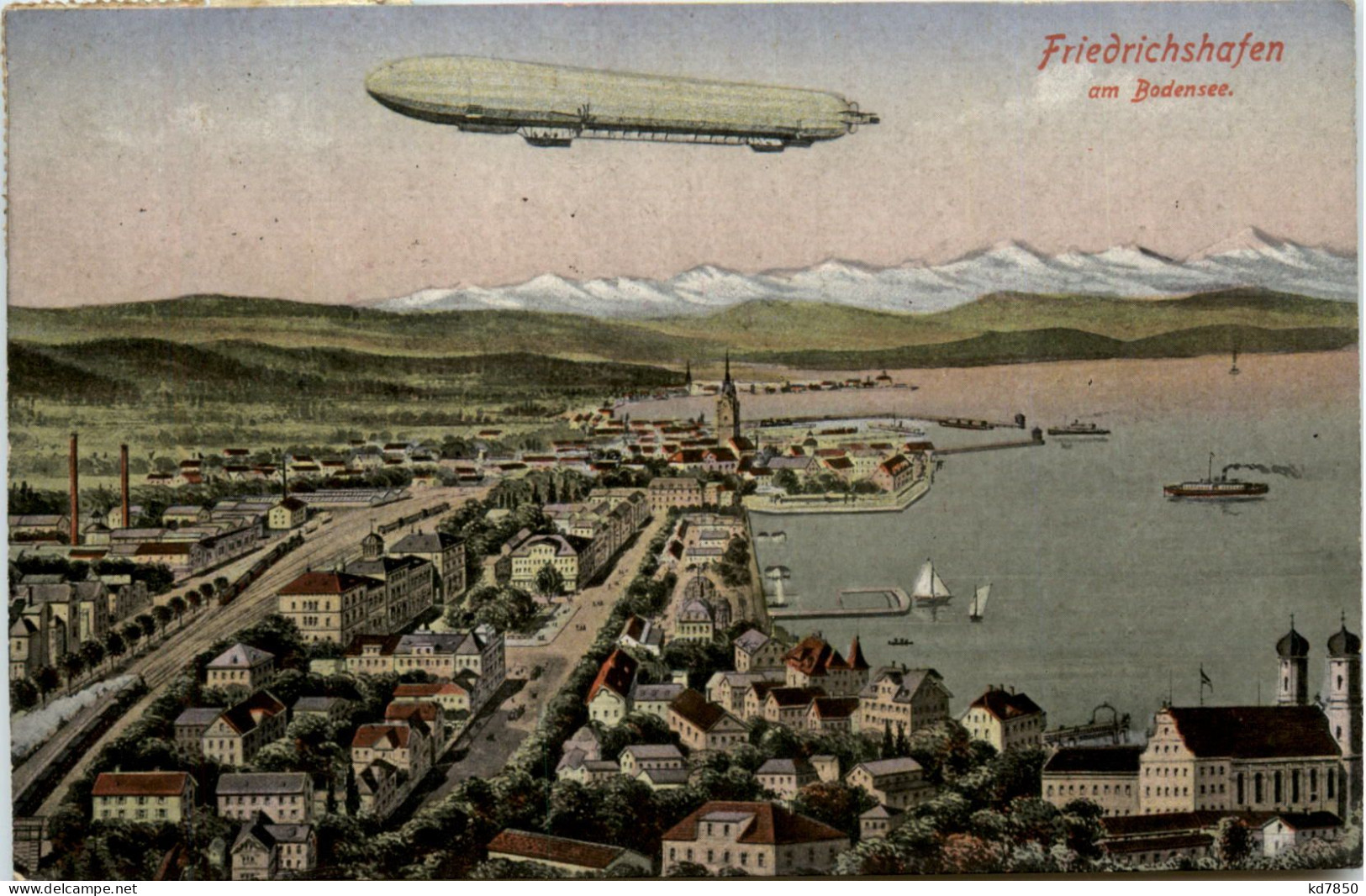 Friedrichshafen Mit Zeppelin - Friedrichshafen