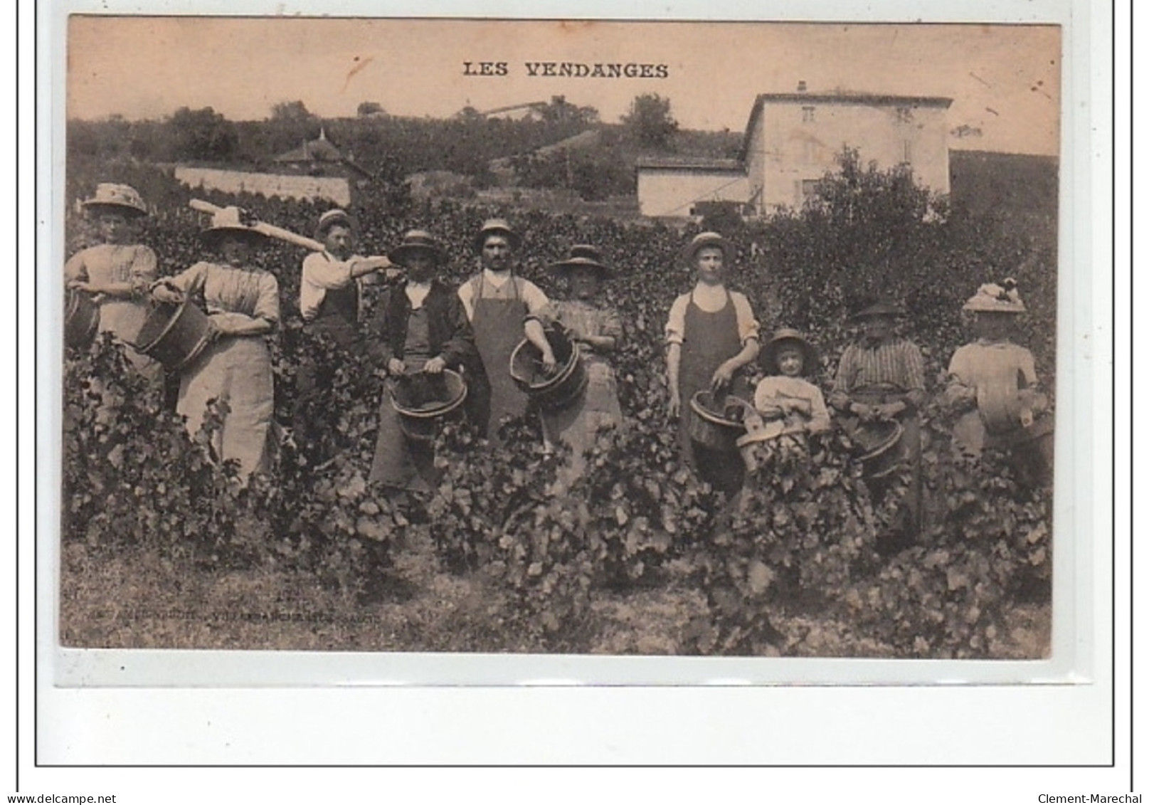 LES VENDANGES - Très Bon état - Sonstige & Ohne Zuordnung