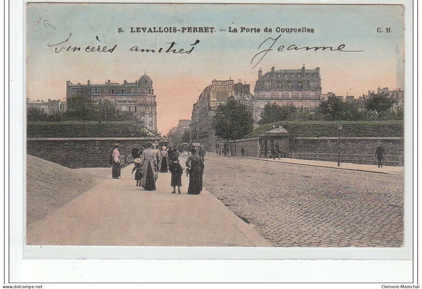 LEVALLOIS PERRET - La Porte De Courcelles - état - Levallois Perret