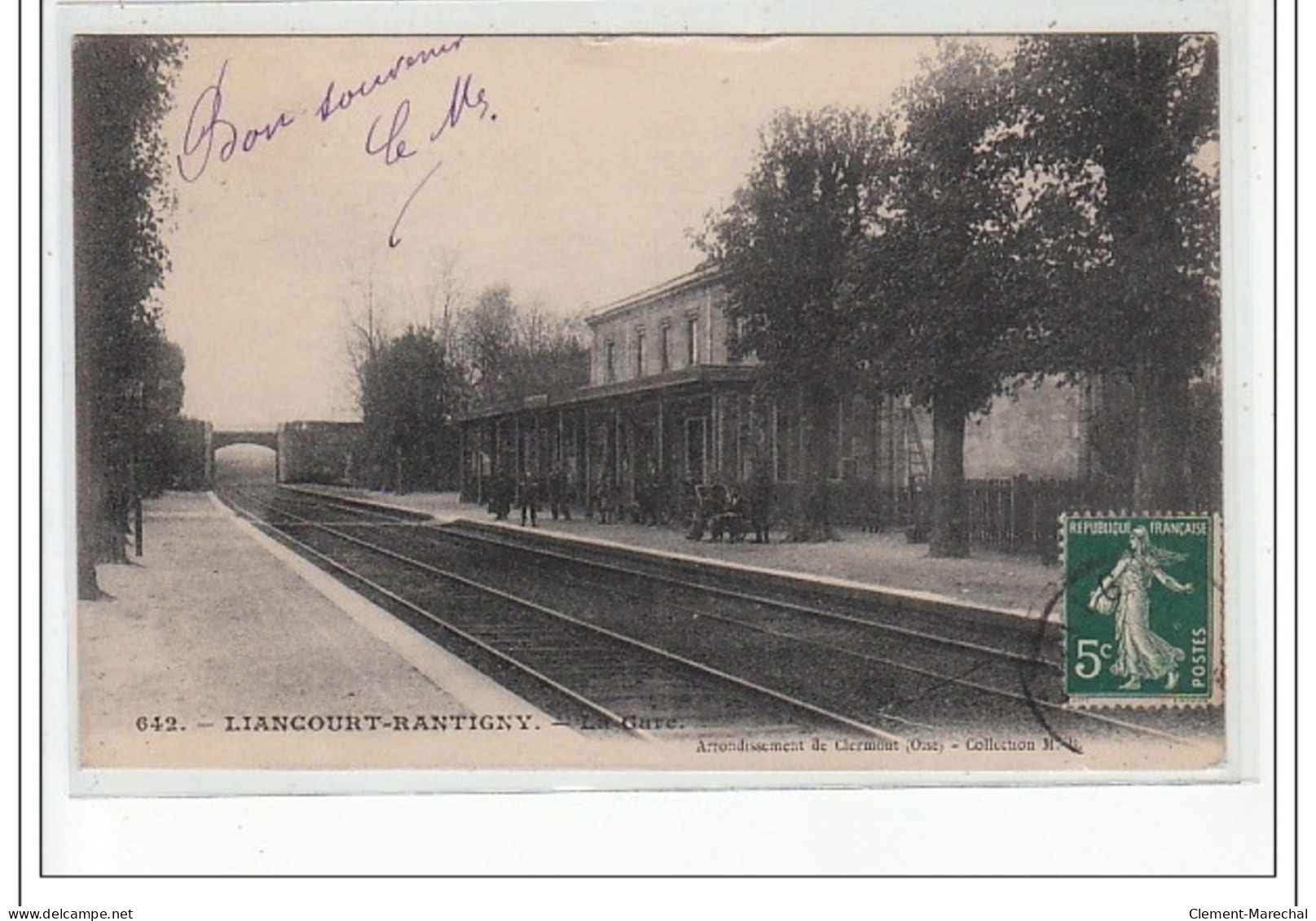 LIANCOURT RANTIGNY - La Gare - Très Bon état - Liancourt