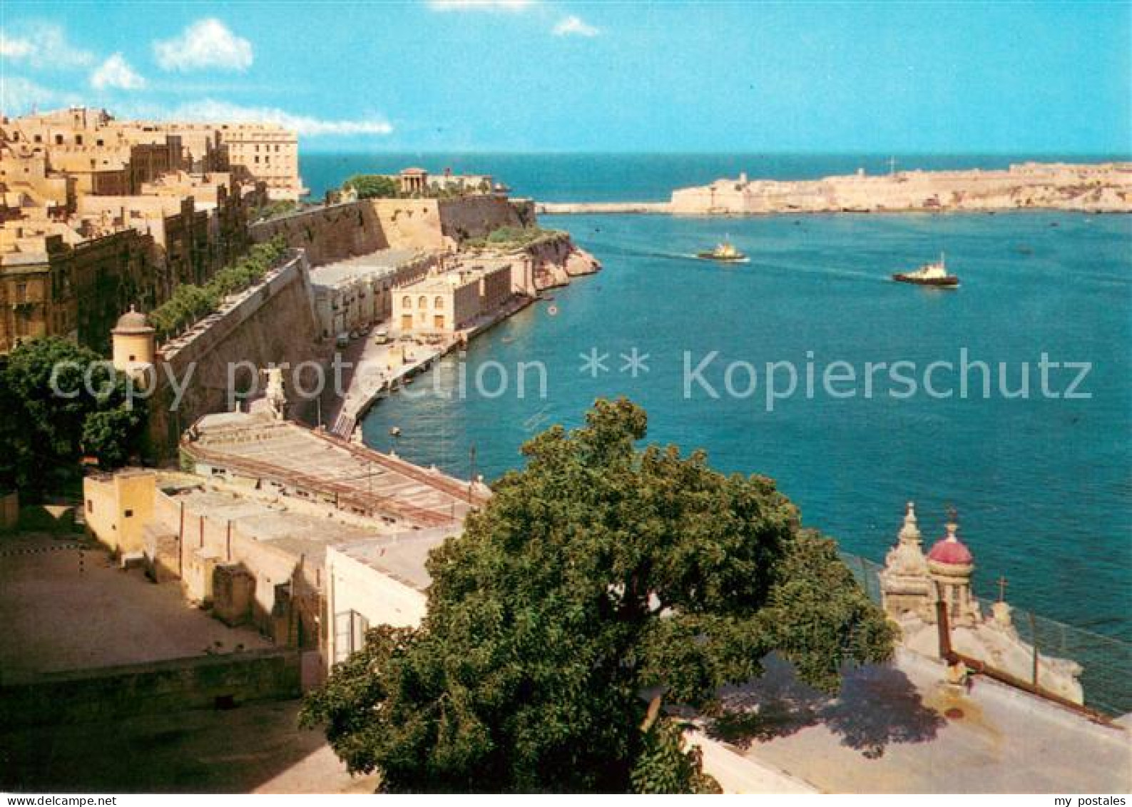 73631919 Valletta Malta Festung Hafeneinfahrt Valletta Malta - Malta