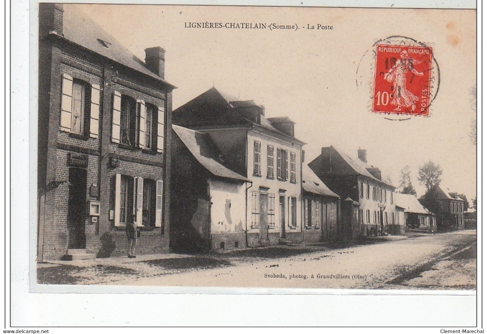 LIGNIERES CHATELAIN - La Poste - Très Bon état - Andere & Zonder Classificatie