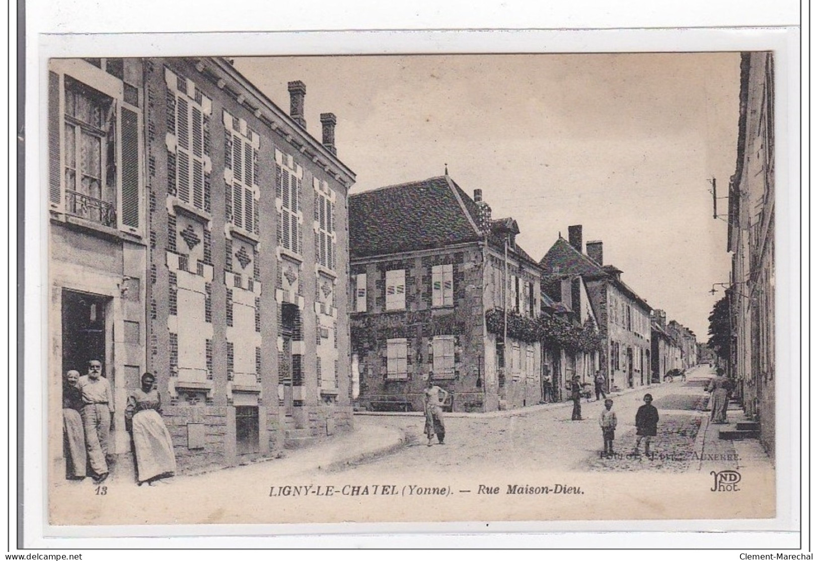 LIGNY-CHATEL : Rue Maison-dieu - Tres Bon Etat - Ligny Le Chatel