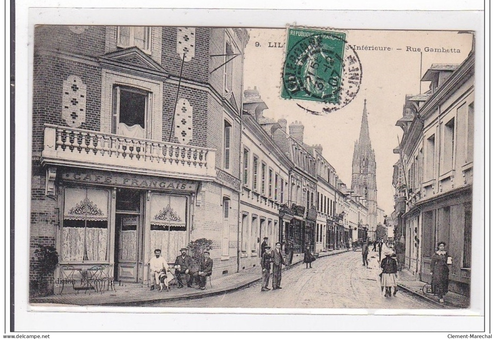 LILLEBONNE : Rue Gambetta - Tres Bon Etat - Lillebonne