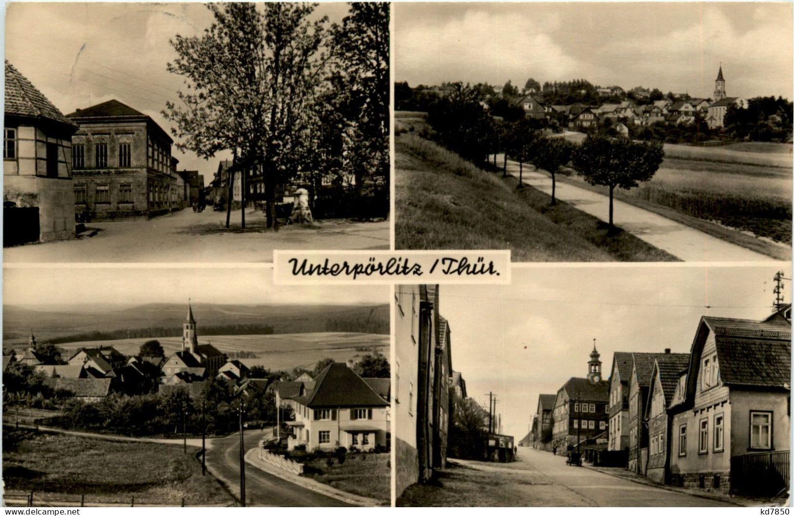 Unterpörlitz/Thür., - Ilmenau