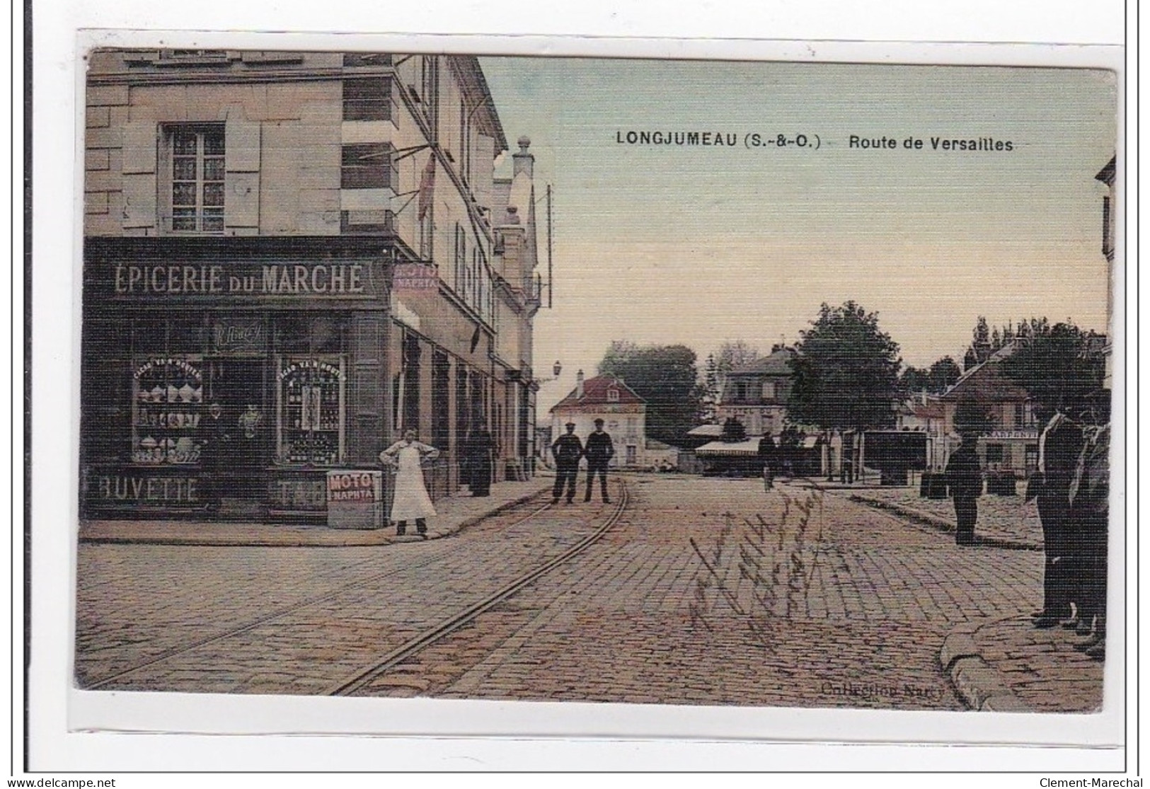 LONGJUMEAU : Route De Versailles (toillée) - Tres Bon Etat - Longjumeau