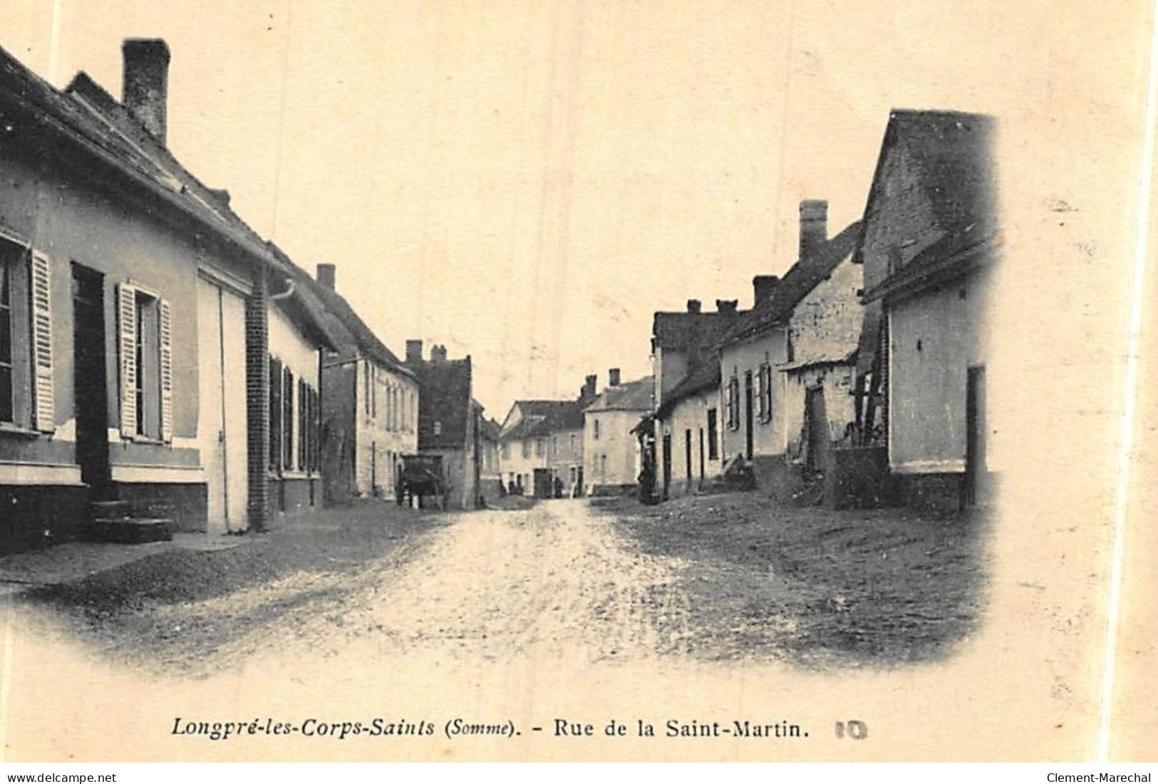 LONGPRE-les-CORPS-SAINTS : Rue De La Saint-martin - Etat - Sonstige & Ohne Zuordnung