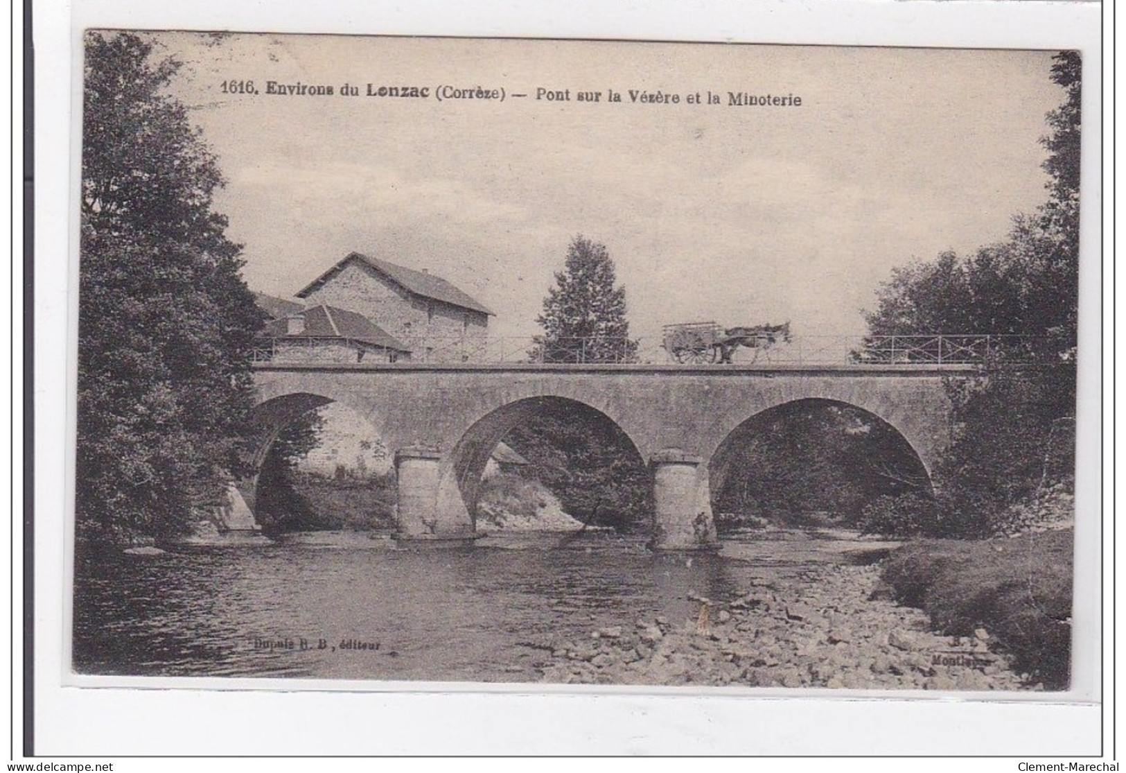 LONZAC : Pont Sur La Vezere Et La Minoterie - Tres Bon Etat - Other & Unclassified