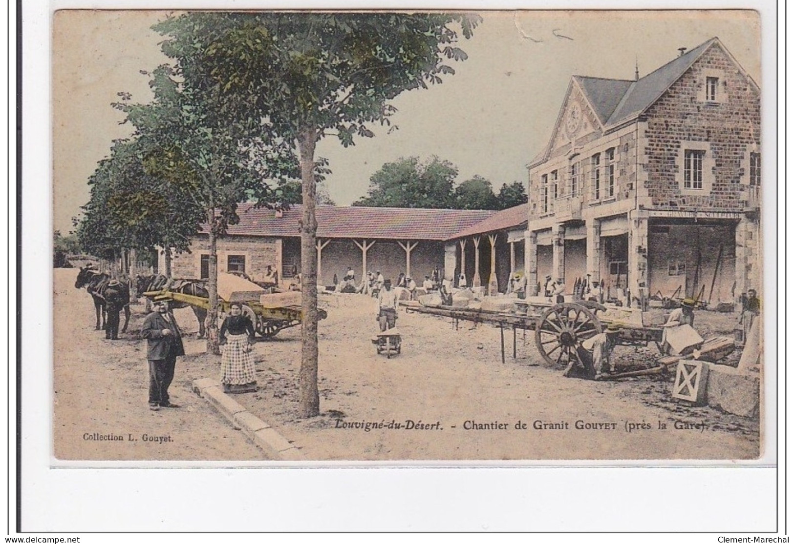 LOUVIGNE-du-DESERT : Chantier De Granit Couyet (pres La Gare) - Etat - Sonstige & Ohne Zuordnung
