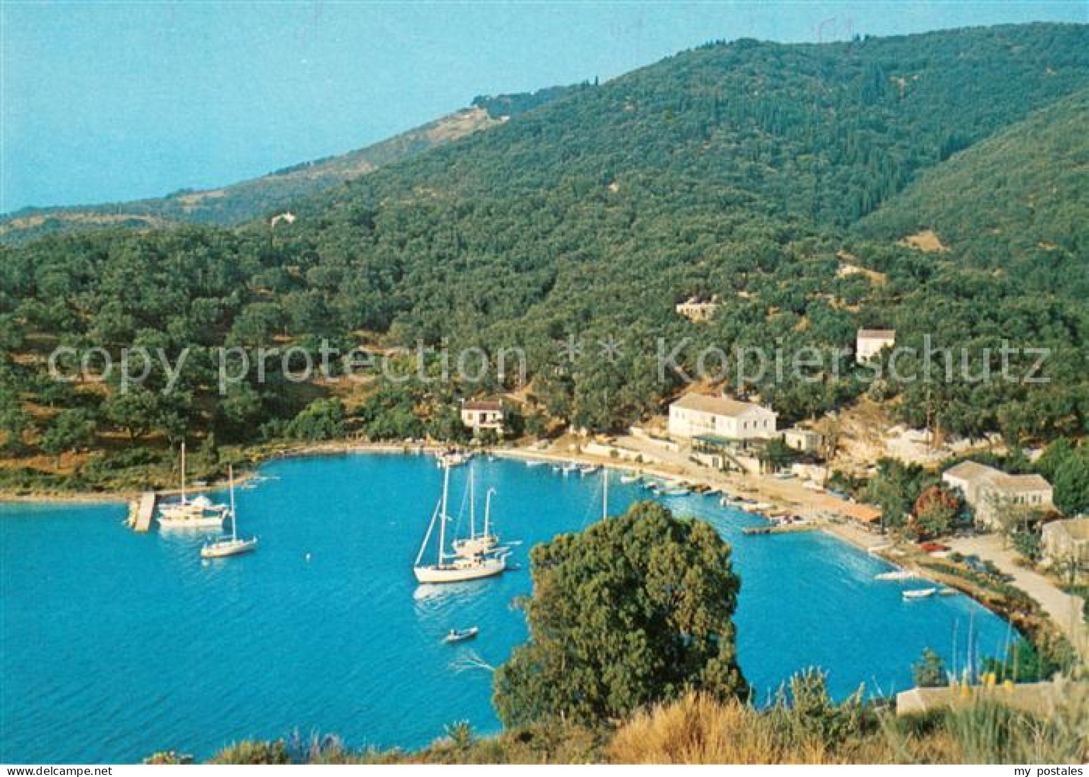 73631892 San Stefano Korfu Panorama Hafen Bucht  - Greece