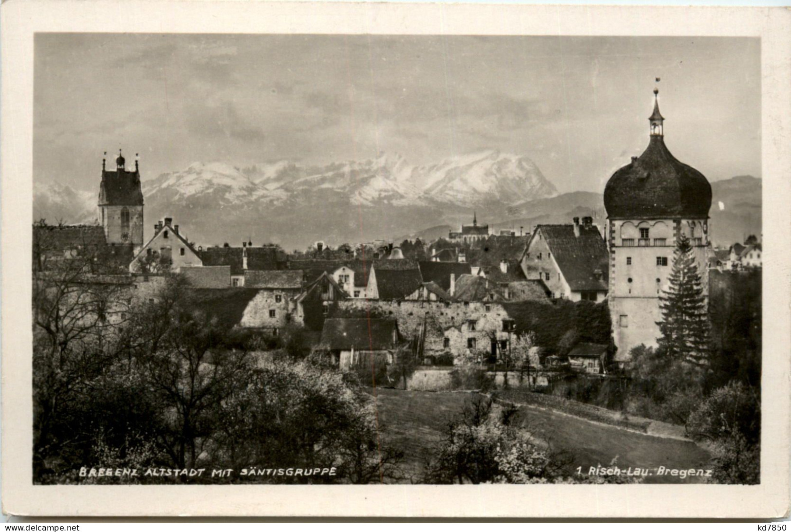 Bregenz, Altstadt Mit Säntisgruppe - Bregenz