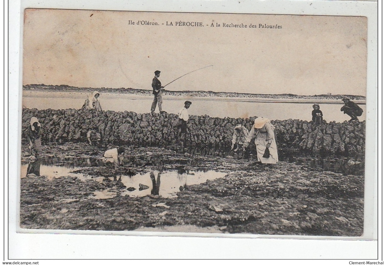 ILE D'OLERON - LA PEROCHE - A La Recherche Des Palourdes - Très Bon état - Ile D'Oléron