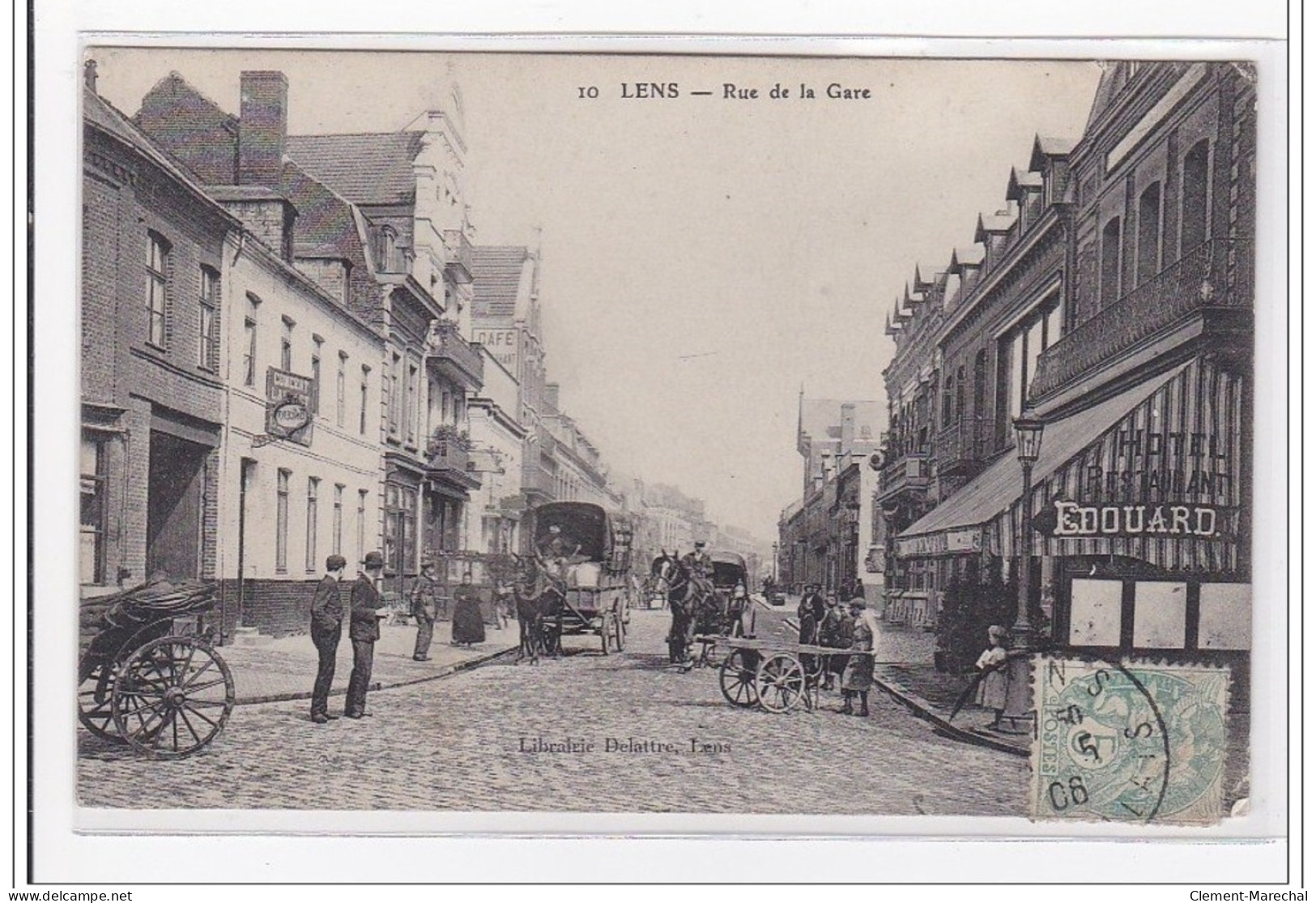 LENS : Rue De La Gare - Tres Bon Etat - Lens