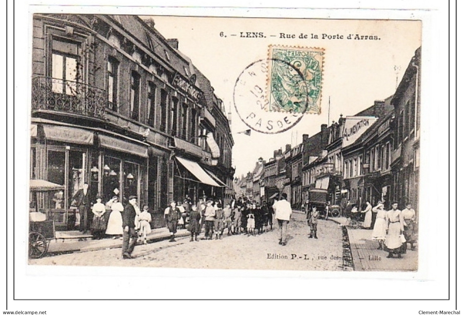 LENS : Rue De La Porte D'arras - Tres Bon Etat - Lens