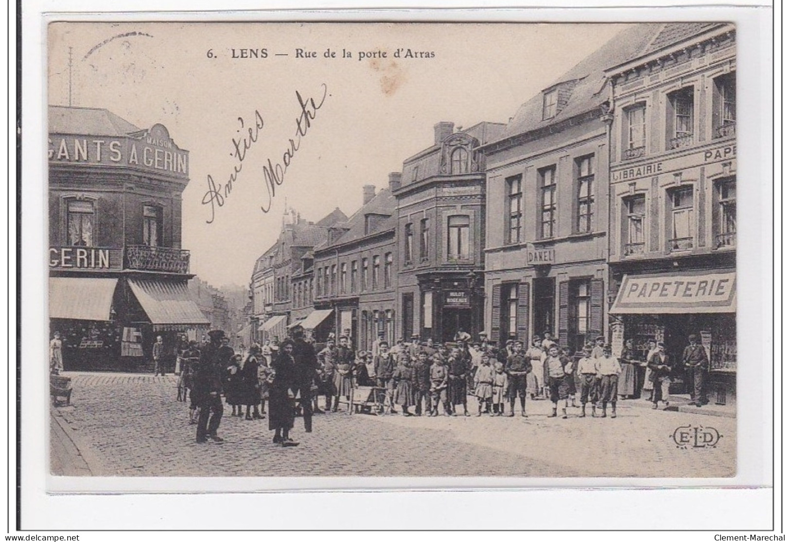 LENS : Rue De La Porte D'arras - Tres Bon Etat - Lens