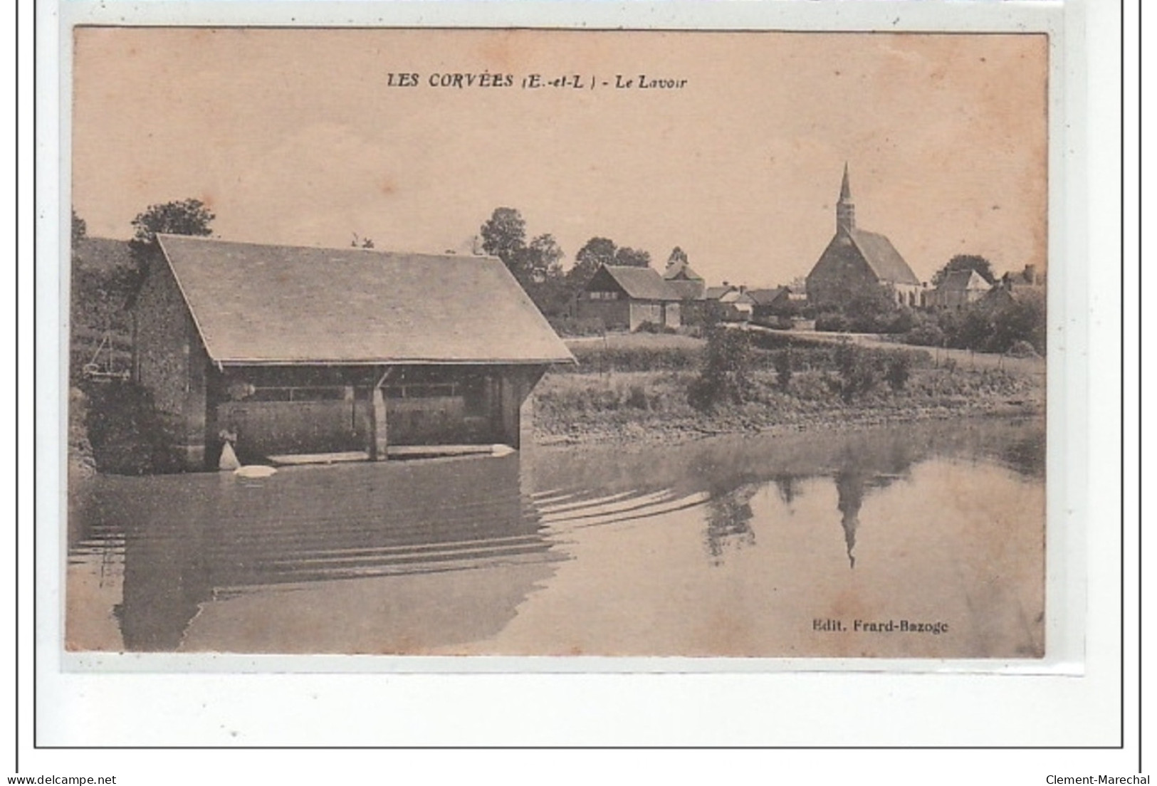 LES CORVEES - Le Lavoir - Très Bon état - Sonstige & Ohne Zuordnung