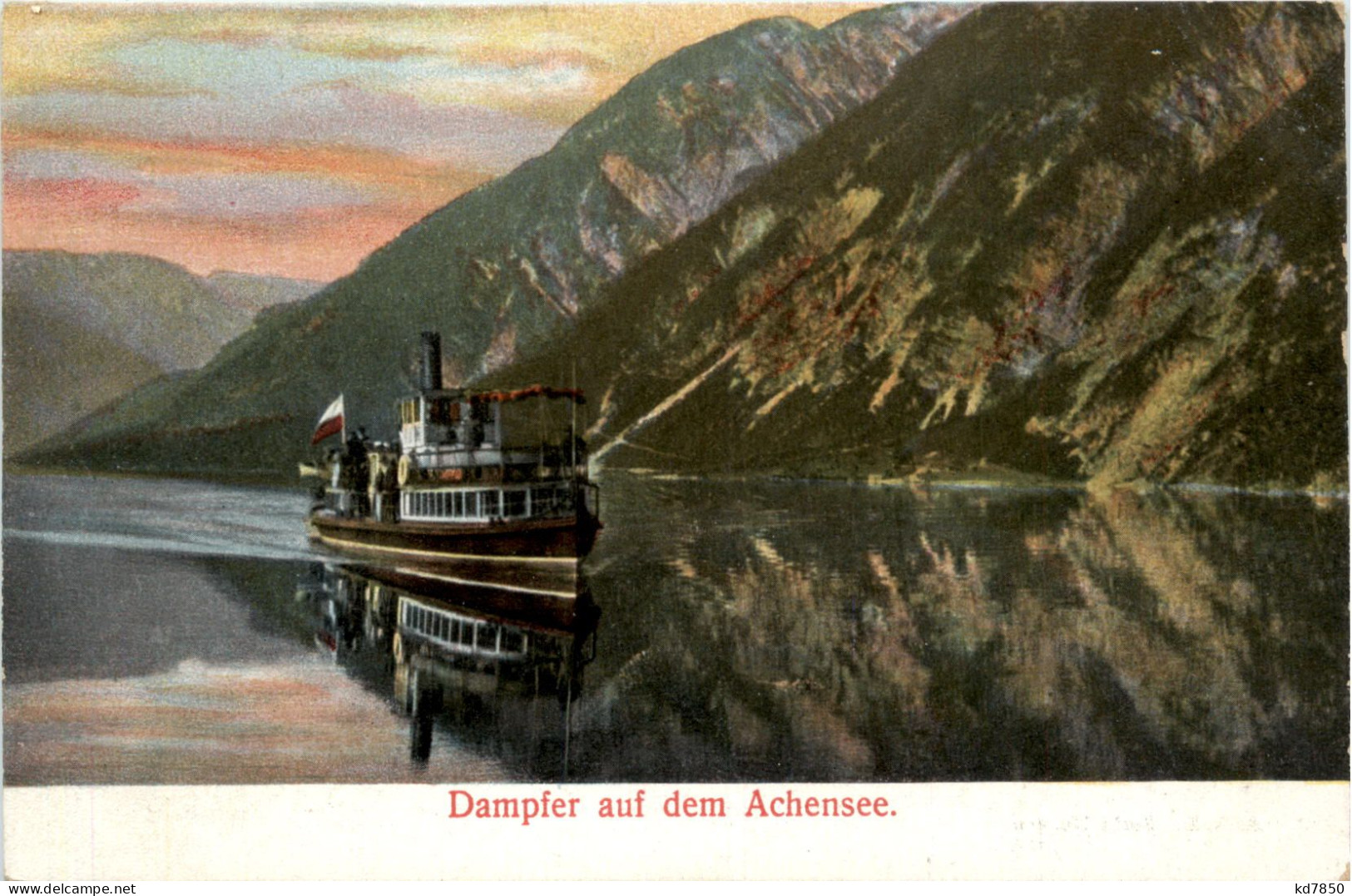 Achensee, Dampfer - Schwaz