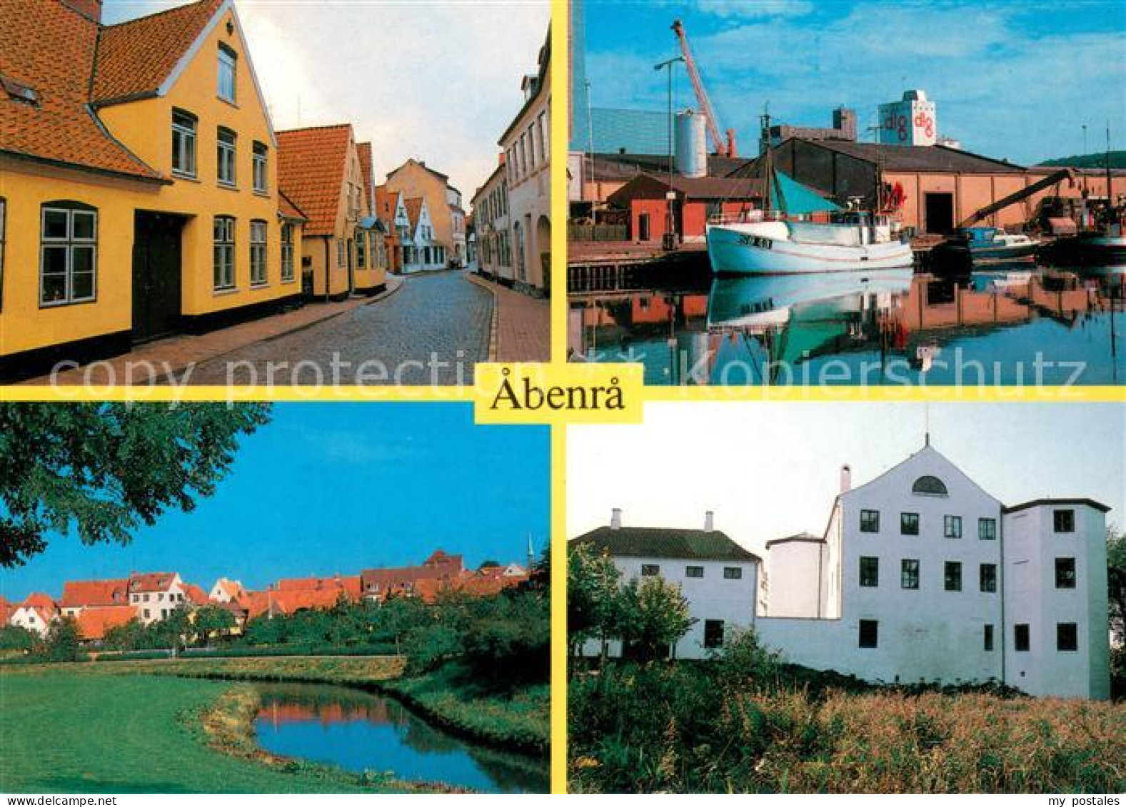 73631870 Abenra Teilansichten Hafen Abenra - Dänemark