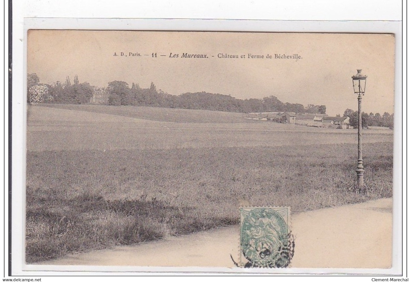 LES MUREAUX : Chateau Et Ferme De Becheville - Tres Bon Etat - Autres & Non Classés