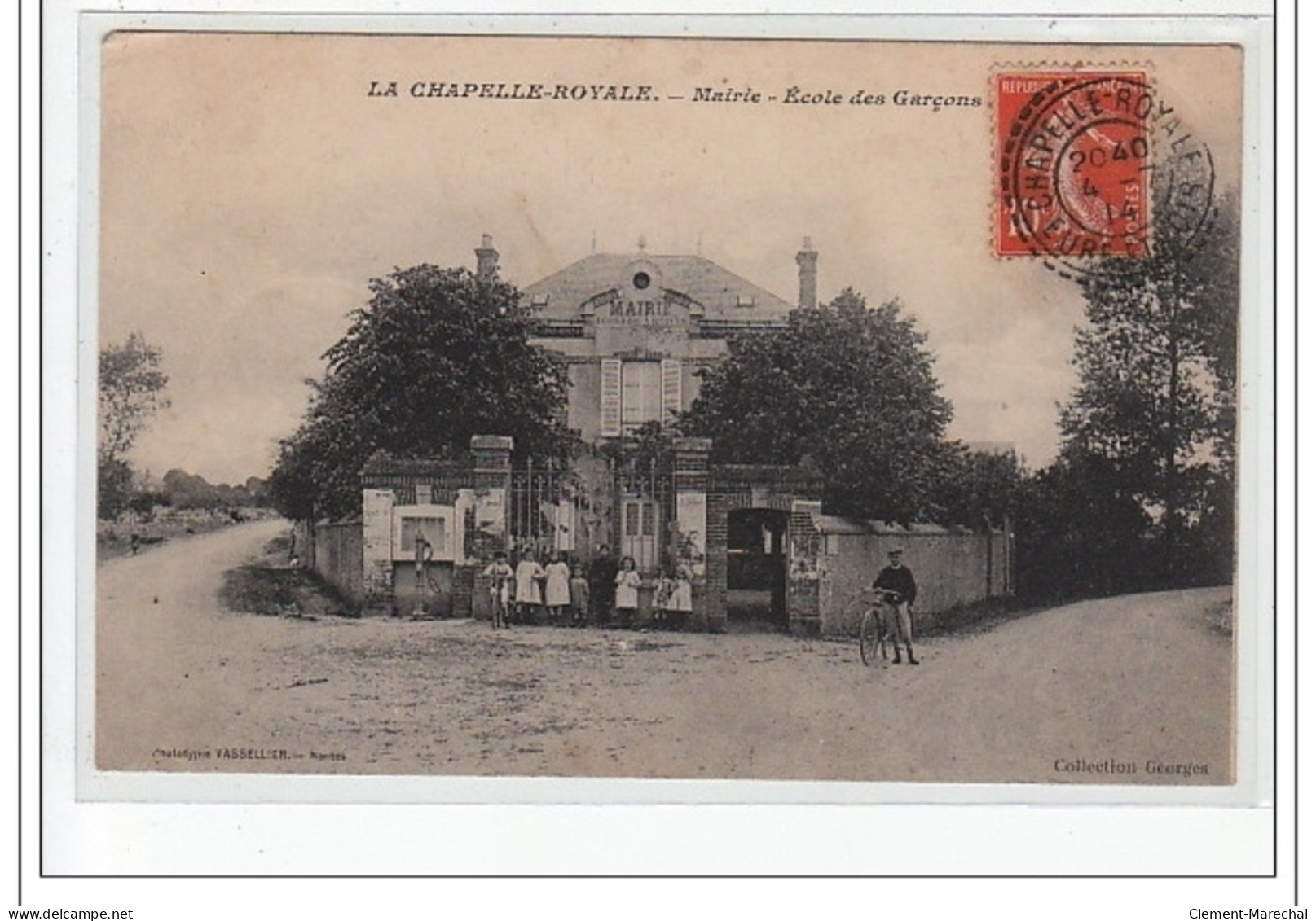 LA CHAPELLE ROYALE - Mairie - Ecole Des Garçons - Très Bon état - Other & Unclassified