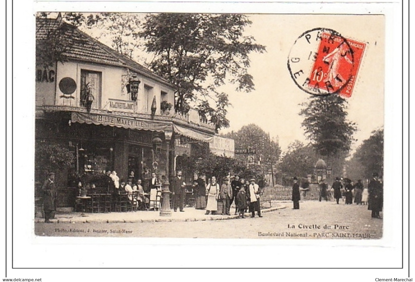 LA CIVETTE DU PARC : Boulevard National, Parc Saint-maur - Tres Bon Etat - Sonstige & Ohne Zuordnung