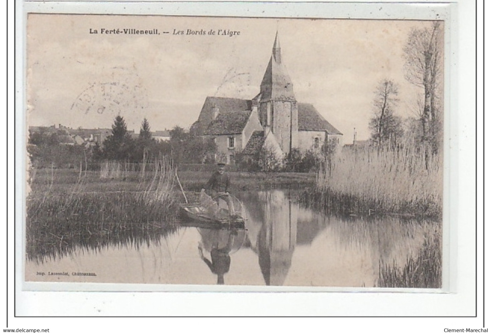 LA FERTE VILLENEUIL - Les Bords De L'Aigre - Très Bon état - Other & Unclassified