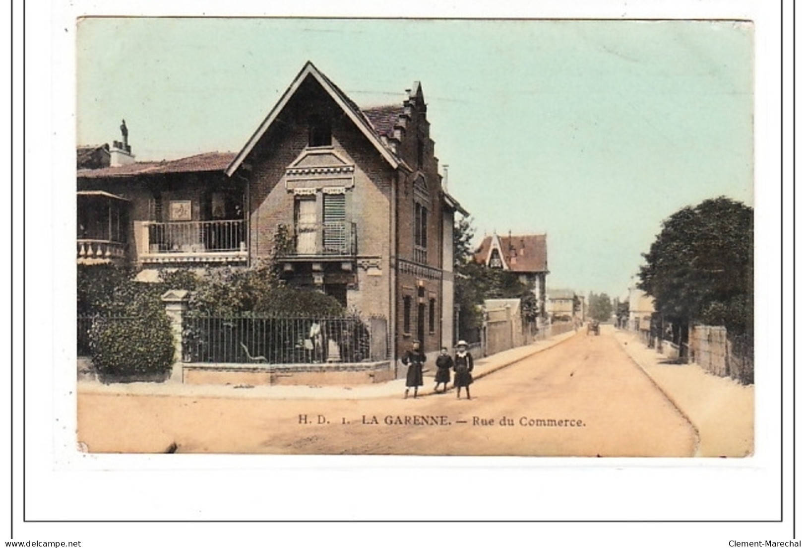 LA GARENNE : Rue Du Commerce - Tres Bon Etat - Sonstige & Ohne Zuordnung