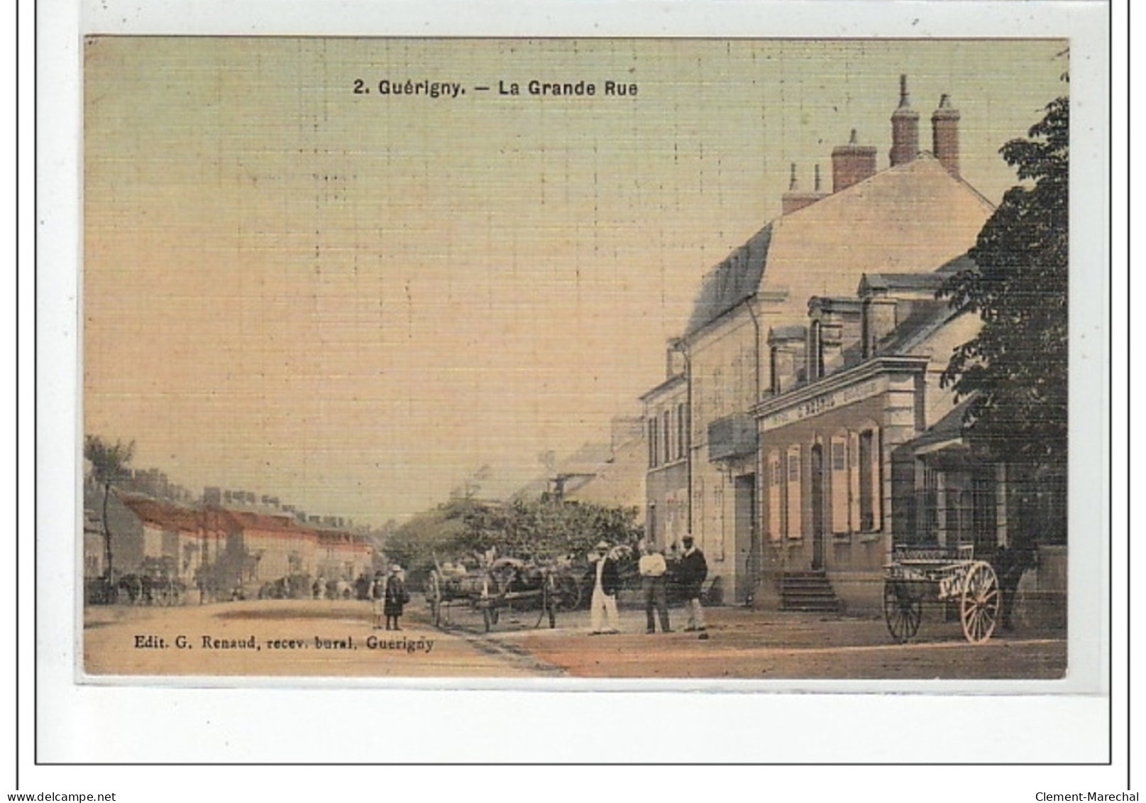 GUERIGNY - La Grande Rue - Très Bon état - Guerigny