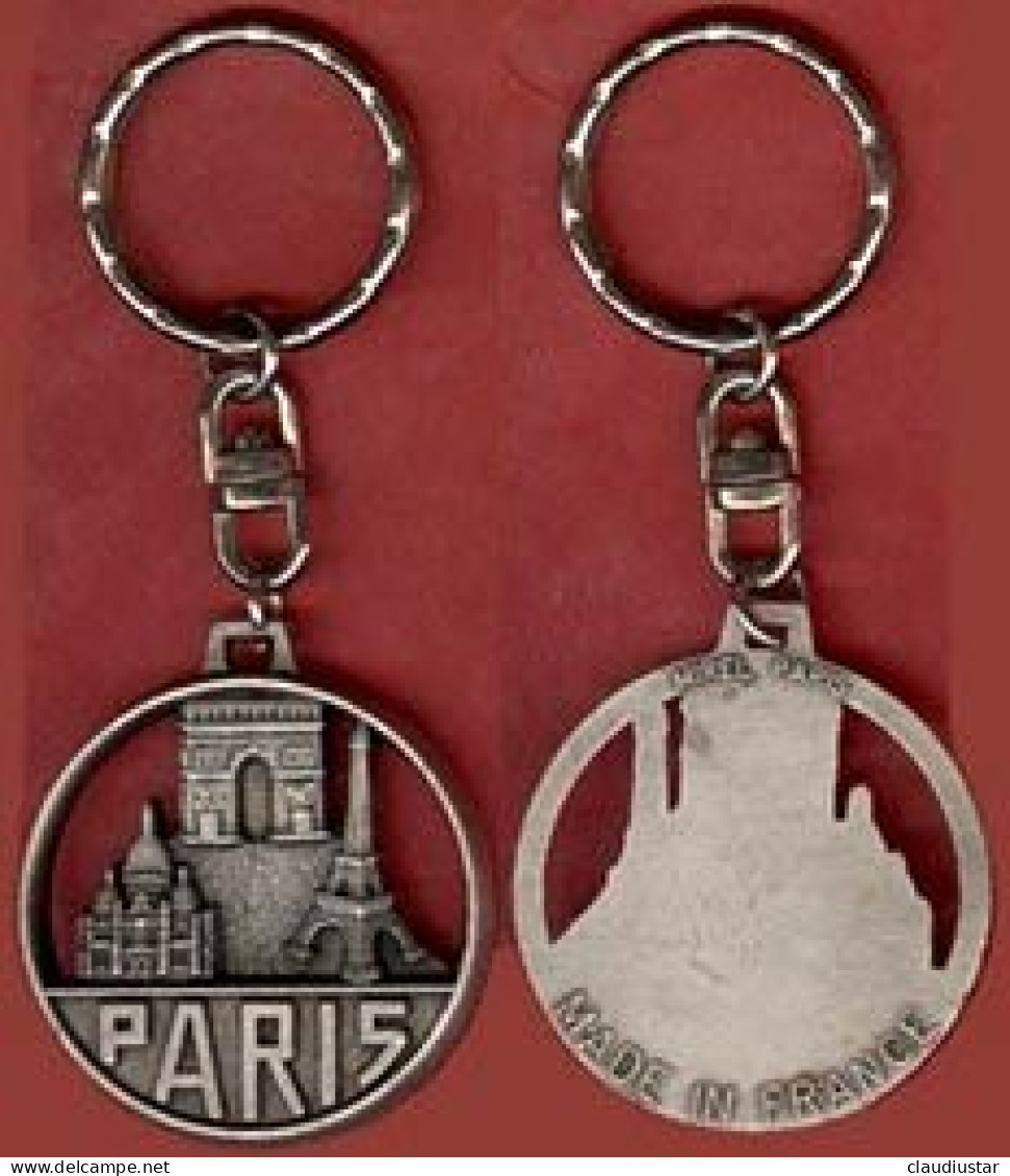 ** PORTE - CLEFS  MONUMENTS  De  PARIS  -  TOUR  EIFFEL ** - Schlüsselanhänger