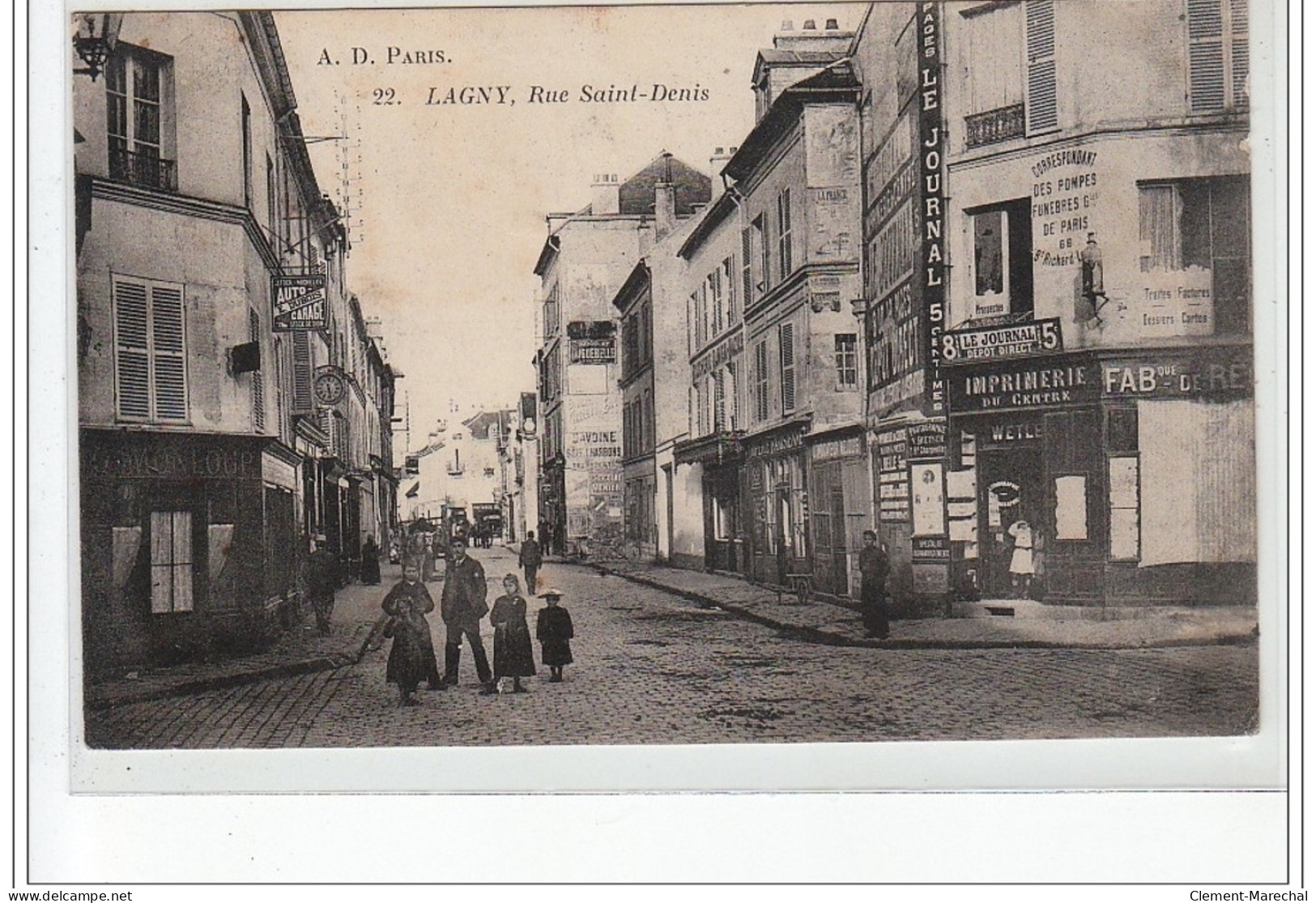 LAGNY - Rue Saint-Denis - Très Bon état - Lagny Sur Marne