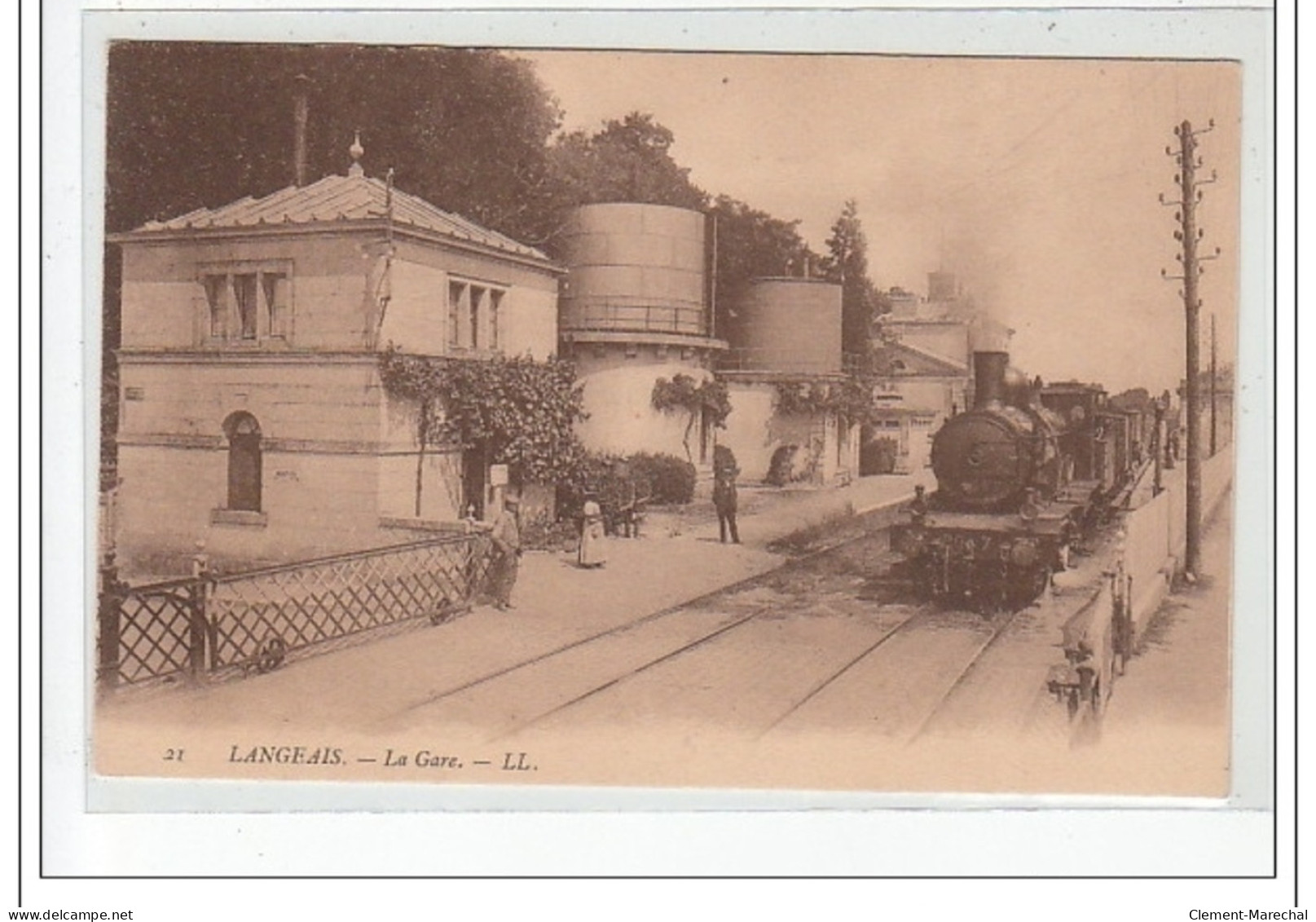 LANGEAIS - La Gare - Très Bon état - Langeais