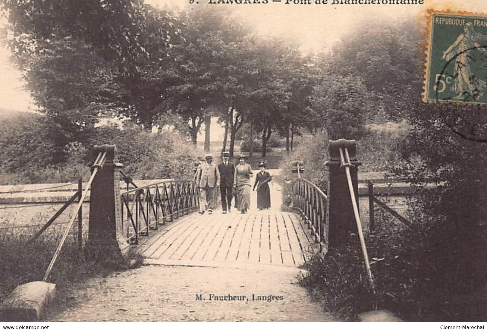 LANGRES : Pont De Blanchefontaine - Tres Bon Etat - Langres