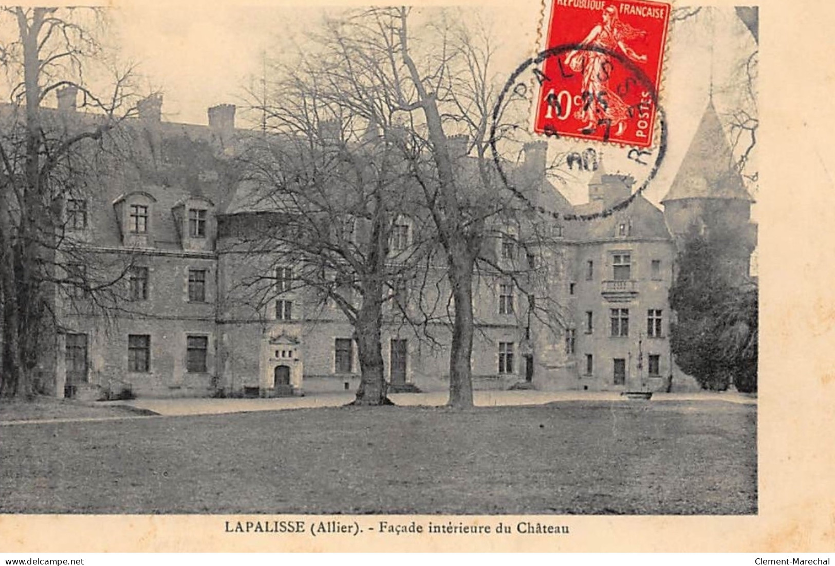 LAPALISSE : Facade Interieure Du Chateau - Tres Bon Etat - Lapalisse