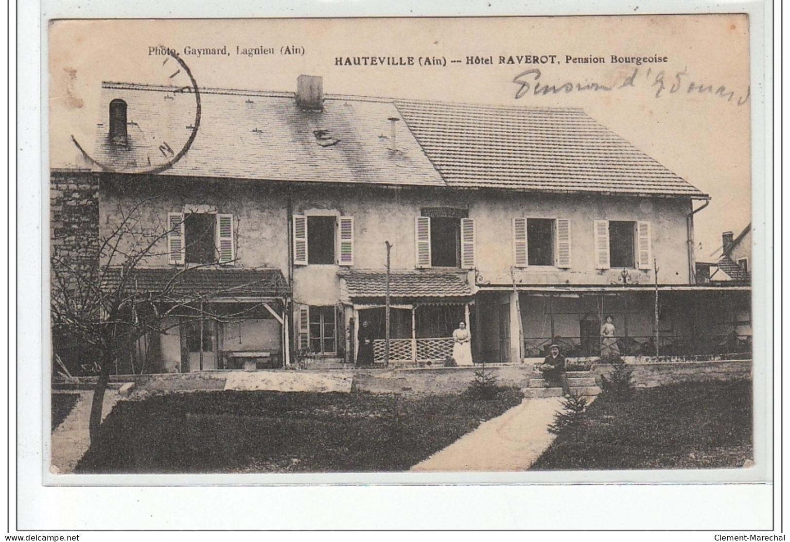 HAUTEVILLE  - Hôtel Raverot, Pension Bourgeoise - Très Bon état - Hauteville-Lompnes