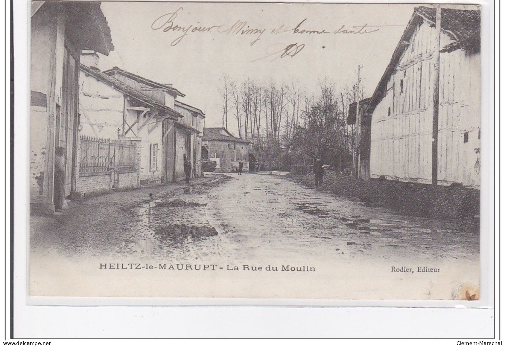 HEILT-le-MAURUPT : La Rue Du Moulin - Tres Bon Etat - Sonstige & Ohne Zuordnung
